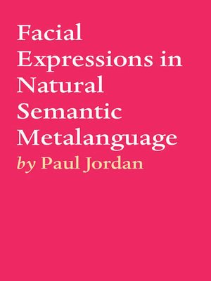 cover image of Facial Expressions in Natural Semantic Metalanguage